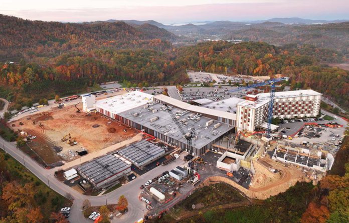 Harrahs Cherokee Valley River Drone