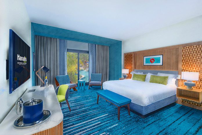 Harrahs SoCal Dive Inn Bedroom Rendering