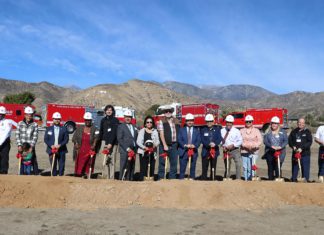 Morongo Breaks Ground on New Fire Station Morongo Fire Station Groundbreaking