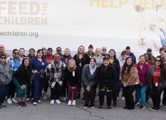 Oklahoma City Indian Clinic Collaborates With Feed the Children To Combat Hunger OKCIC Feed the Children volunteers