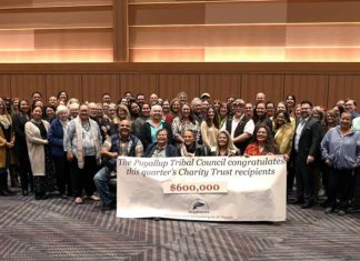Puyallup Tribe Donates $600,000 to 43 Local Organizations Puyallup $600K donation 2023