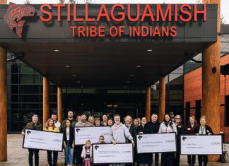 Stillaguamish Tribe Donates $500,000 to Local Charities Stillaguamish $500K donation