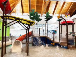 Sky Dancer Opens Turtle Island Indoor Water Park Turtle Island Indoor Water Park