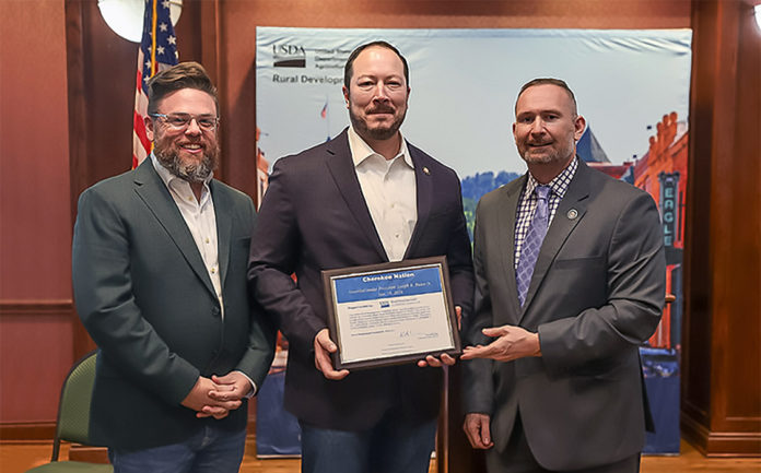 Cherokee $500K USDA grant Cherokee $500K USDA grant