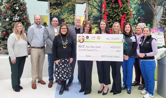Four Winds 2023 Beacon Hospital donation Four Winds 2023 Beacon Hospital donation