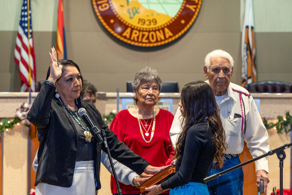 GRIC Lt. Gov. Antone swearing in 2024