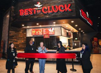 Harrah’s Resort SoCal Opens Two New Dining Concepts Harrahs Best of Cluck ribbon cutting