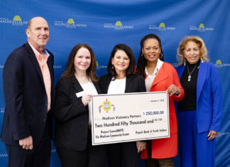 Poarch Band of Creek Indians Awards $250,000 Grant to Madison Visionary Partners Poarch Creek_Madison Visionary Partners grant