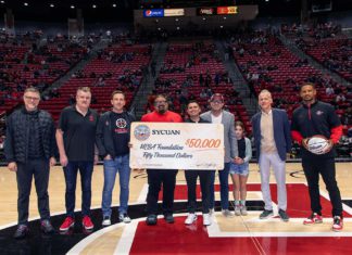 Sycuan Band Donates $50k to MESA Foundation Sycuan MESA check presentation