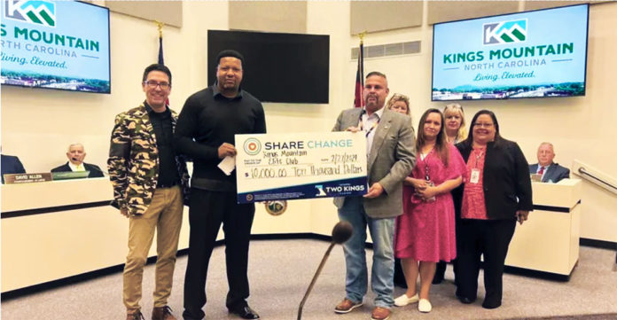 Catawba $10K Share Change donation Catawba $10K Share Change donation