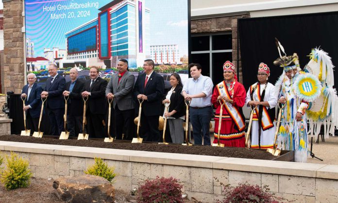 Coushatta Hotel Groundbreaking