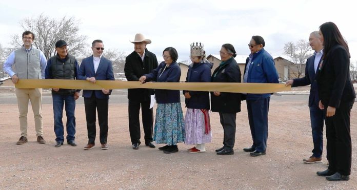 Navajo broadband ribboncutting