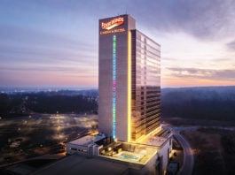 Pokagon Band Donates 1,000 Easter Food Boxes Four Winds_Exterior_REVG