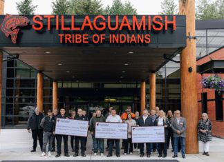 Stillaguamish Tribe Donates $488,546 to Local Fire Departments Stillaguamish fire donation