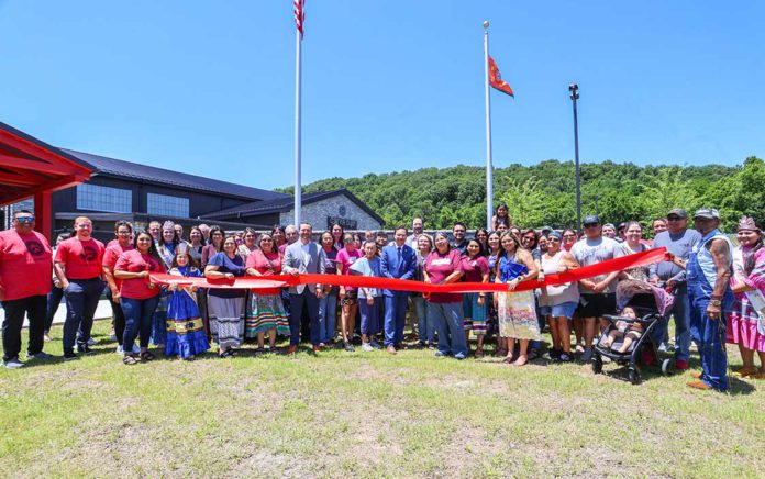 Woody Hair Community Center ribbon cutting