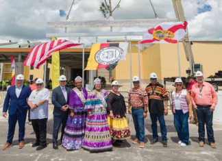 Seminole Brighton Bay Hotel & Casino Holds Topping Ceremony Seminole Brighton Topping