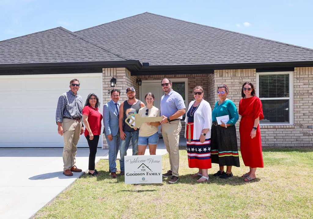 Cherokee Muskogee new home