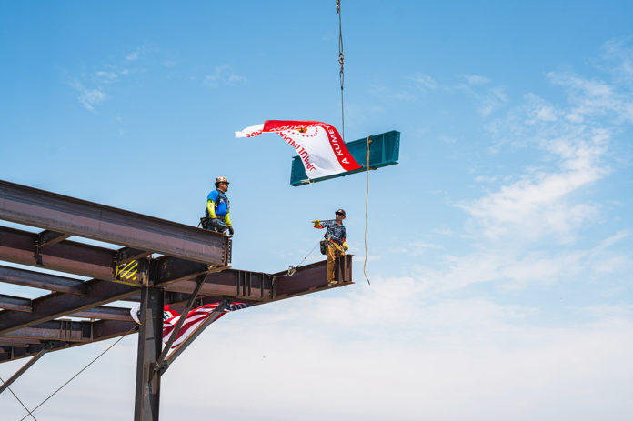 Jamul hotel topping off