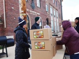 Four Winds Casinos Donate 1,000 Thanksgiving Food Boxes Four Winds turkey donation 2024