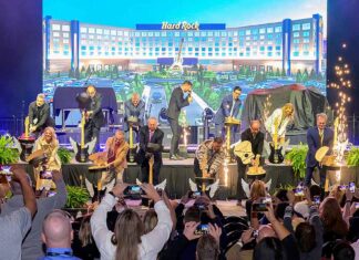 Hard Rock Hotel & Casino Bristol Celebrates Grand Opening Hard Rock Bristol Guitar Smash