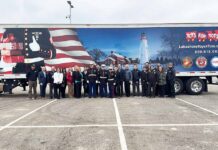 Gun Lake Casino Collects 1,000 Toys for Children in Need GLC_Marines Toys for Tots