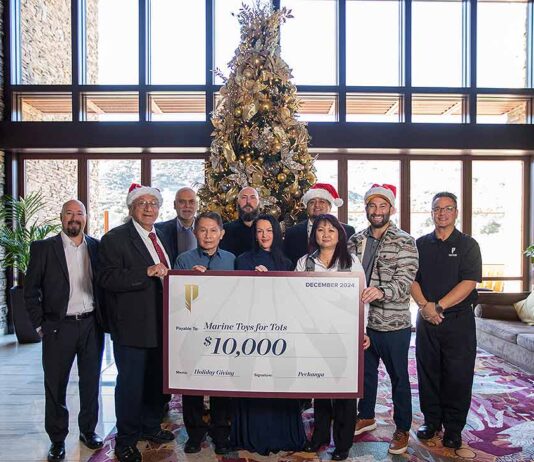 Pechanga Makes Holiday Community Contributions Pechanga Marine Toys for Tots