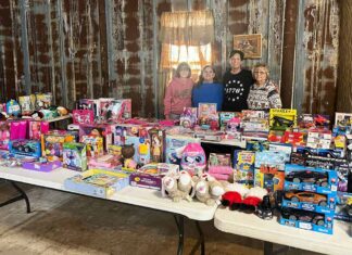Comanche Cares Sets Record for Holiday Toy Drive Comanche Cares 2024 toy drive
