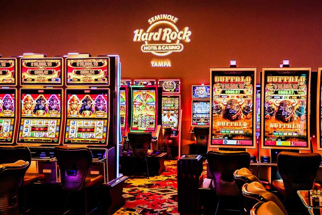 Hard Rock Tampa New Gaming Area
