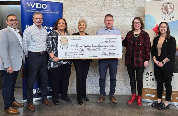 SIGA VIDO $50K donation