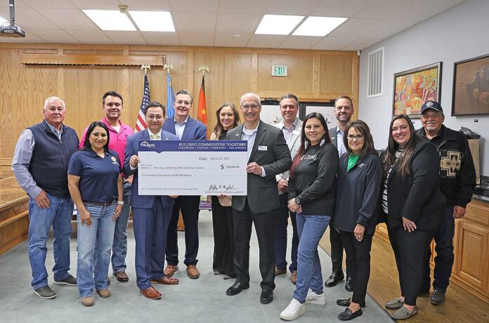 Cherokee Housing Authority grant