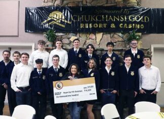 Chukchansi Supports Yosemite FFA Student Auction Chukchansi Yosemite FFA donation