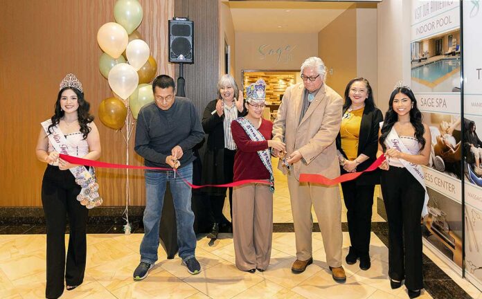 Legends Casino Sage Spa ribboncutting