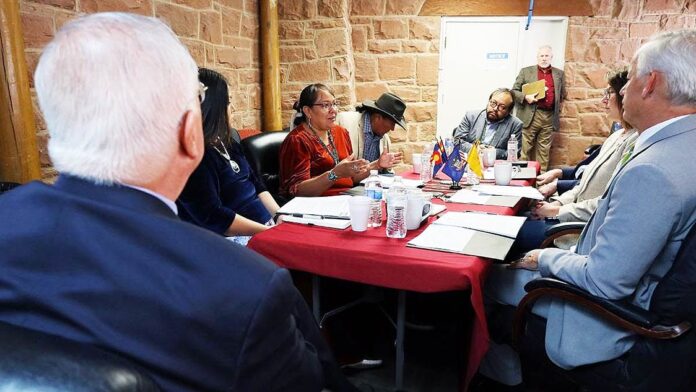 Lt. Gov. Henderson visits Navajo Nation