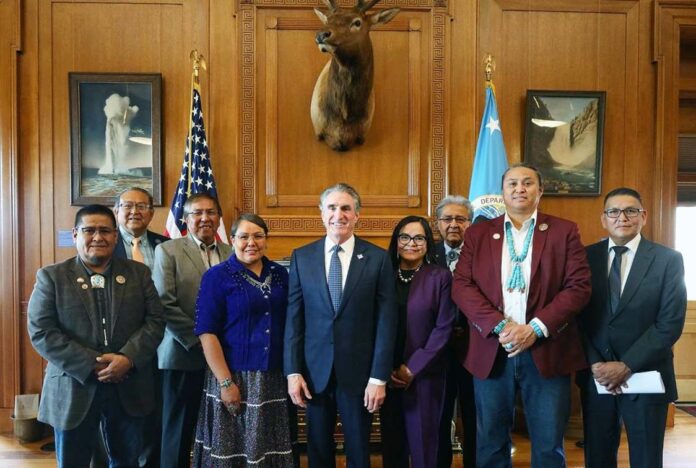 Navajo Nation meets with Burgum