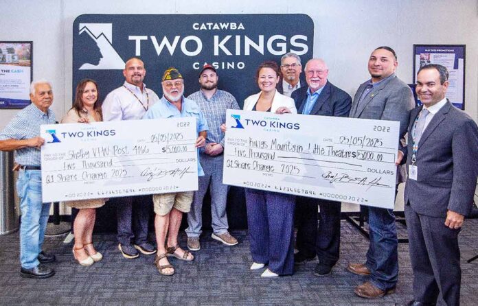 Catawba Two Kings_Spare Change donation