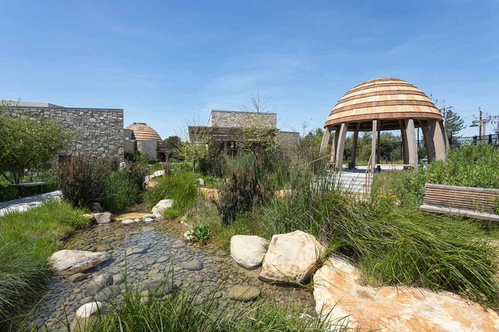 Chumash Cultural Center water feature