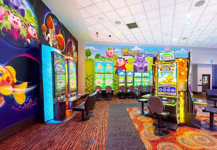 FireKeepers Themed Slot Area