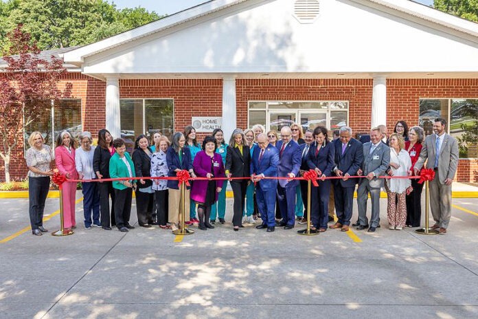 Chickasaw Home Health Ribbon Cutting