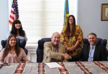 Osage Nation Signs Warranty Deed for Land in Trust Osage Skiatook land in trust