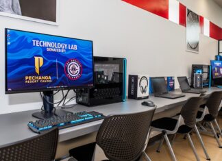 Pechanga, LA Clippers Refurbish Community Tech Lab Pechana Clippers tech lab