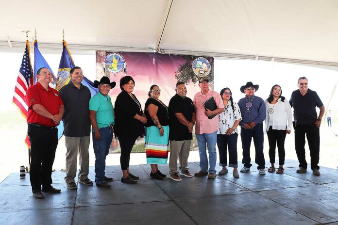 Shoshone-Paiute casino ceremony