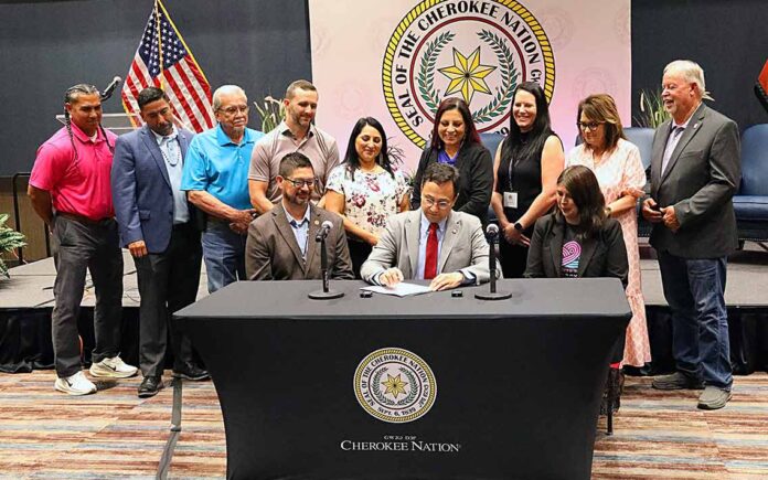 Cherokee AI policy signing