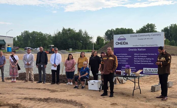 Oneida Nation cannery groundbreaking