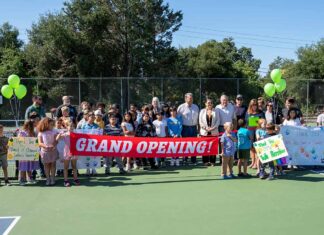 Santa Ynez Chumash Partner on School Tennis Court Revamp Santa Ynez Court Renovation