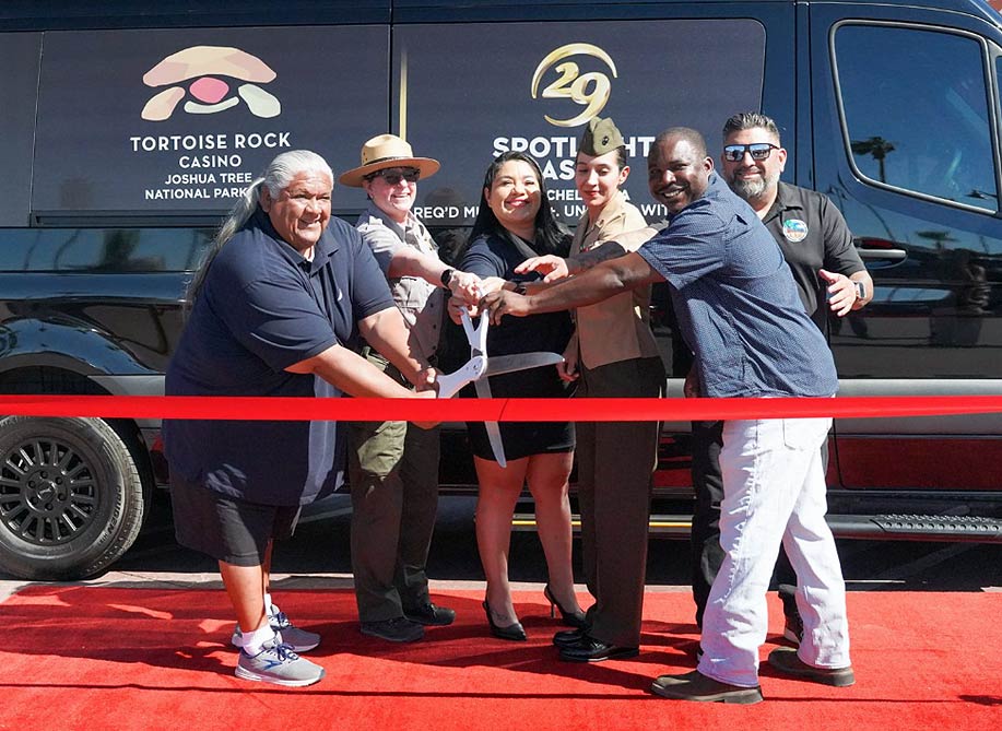 Twenty-Nine Palms Shuttle Service Ribboncutting