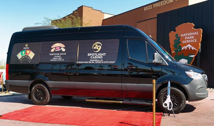 Twenty-Nine Palms Shuttle Van