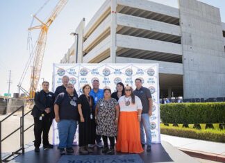 Sky River Holds Topping Off Ceremony for Expansion Parking Garage