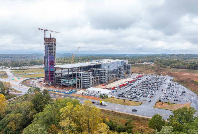 Catawba Two Kings construction Catawba Two Kings construction