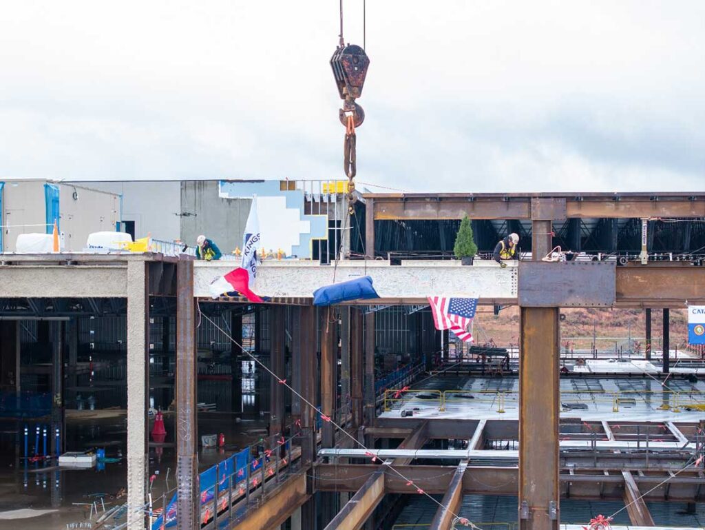 Catawba Two Kings final beam