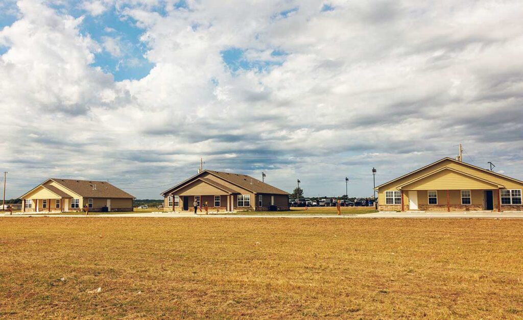 Cherokee housing Ochelata